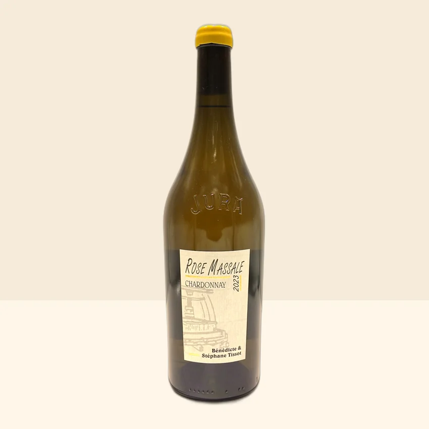 bouteille de Vin Chardonnay Rose Massale de Bénédicte et Stéphane Tissot - 2023