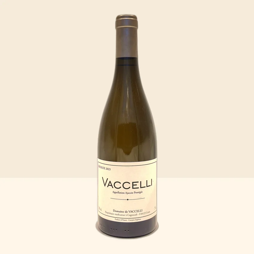 bouteille de Vin Vaccelli Blanc de Vaccelli - 2023