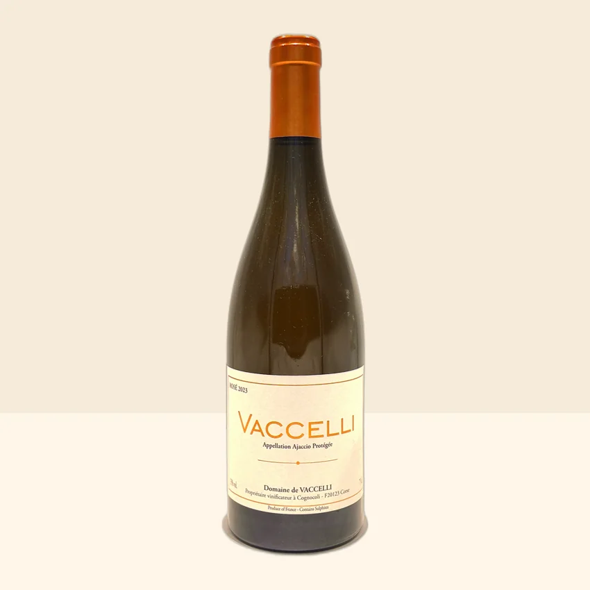 bouteille de Vin Vaccelli Rosé de Vaccelli - 2023