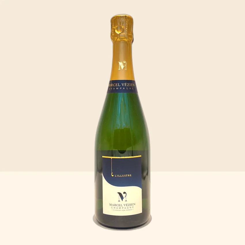 bouteille de Vin Champagne L'Illustre de Marcel Vézien -