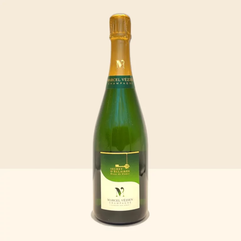 bouteille de Vin Champagne Secret d'Eclairés Blanc de Blancs de Marcel Vézien -