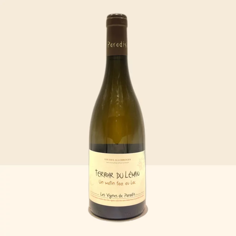 bouteille de Vin Un Matin face au Lac de Les Vignes de Paradis - 2023