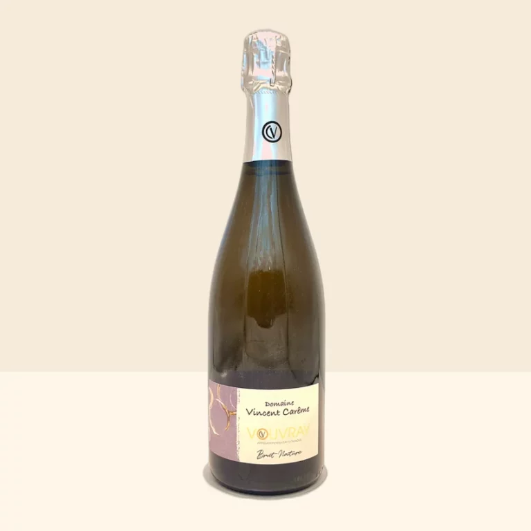 bouteille de Vin Vouvray Brut Nature de Vincent Carême - 2022