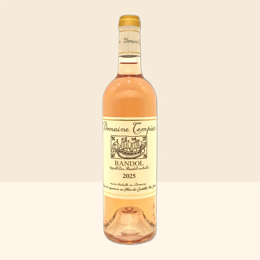 bouteille de Vin Bandol Rosé de Tempier - 2025