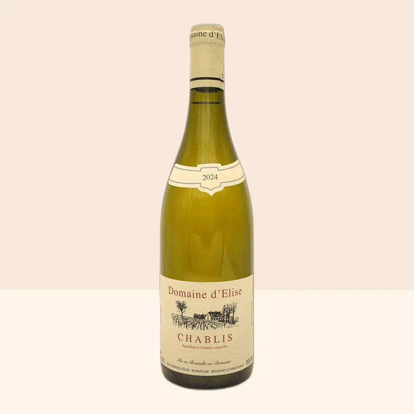 bouteille de Vin Chablis de Domaine d'Elise - 2024