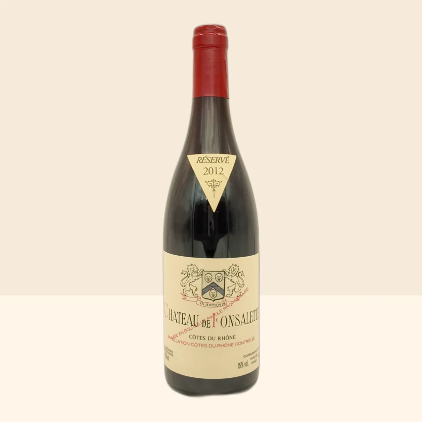 bouteille de Vin Château Fonsalette de Emmanuel Reynaud - 2012