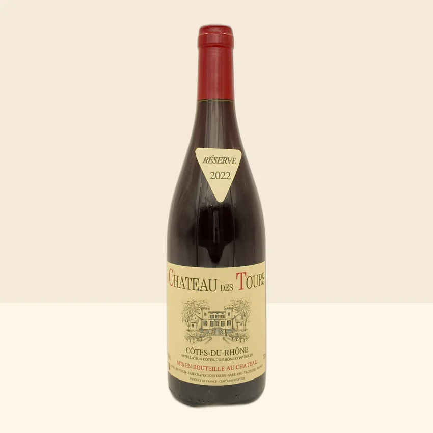 bouteille de Vin Château des Tours de Emmanuel Reynaud - 2022