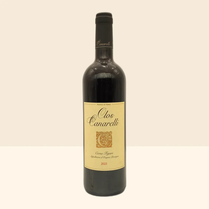 bouteille de Vin Corse Figari Rouge de Clos Canarelli - 2023