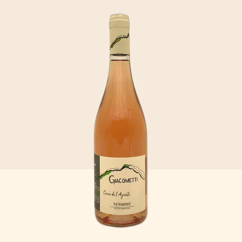 bouteille de Vin Cuvée de l'Agriate Rosé de Giacometti - 2025
