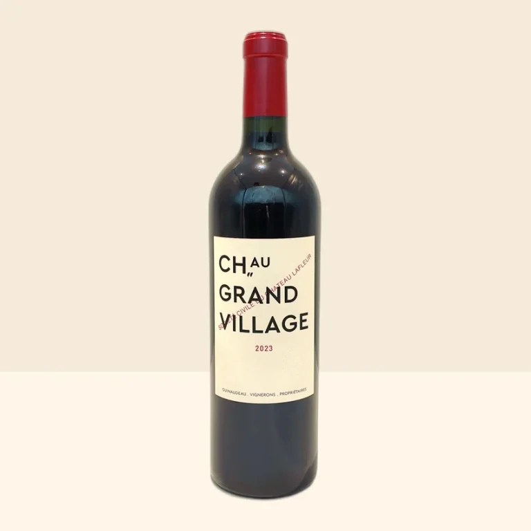 bouteille de Vin Bordeaux Supérieur Rouge de Château Grand Village - 2023