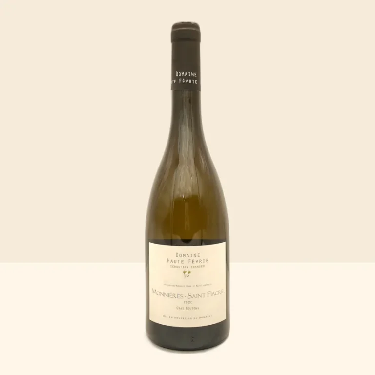 bouteille de Vin Monnières Saint-Fiacre de Haute Févrie - 2020