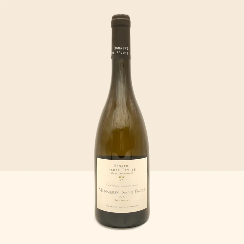 bouteille de Vin Monnières Saint-Fiacre de Haute Févrie - 2020