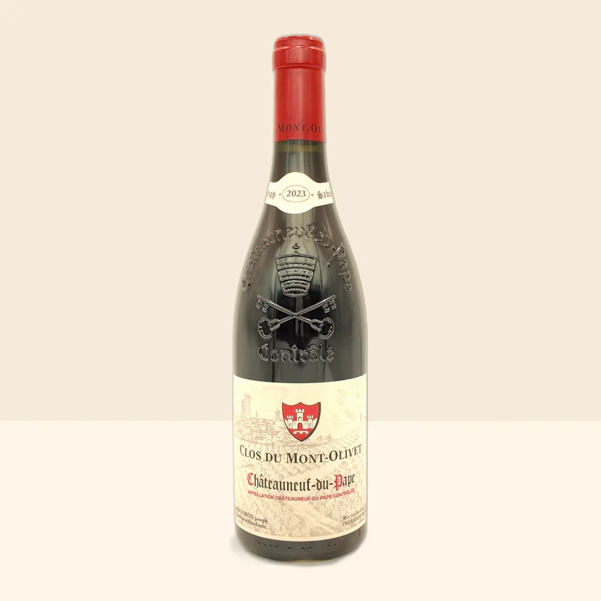 bouteille de Vin Châteauneuf-du-Pape Rouge de Clos du Mont-Olivet - 2023