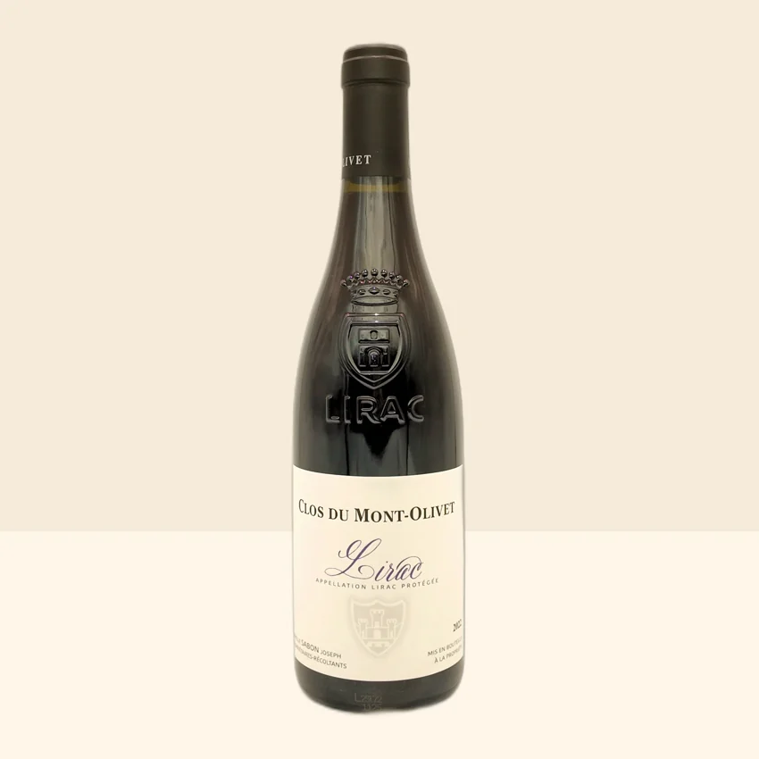 bouteille de Vin Lirac Rouge de Clos du Mont-Olivet - 2022