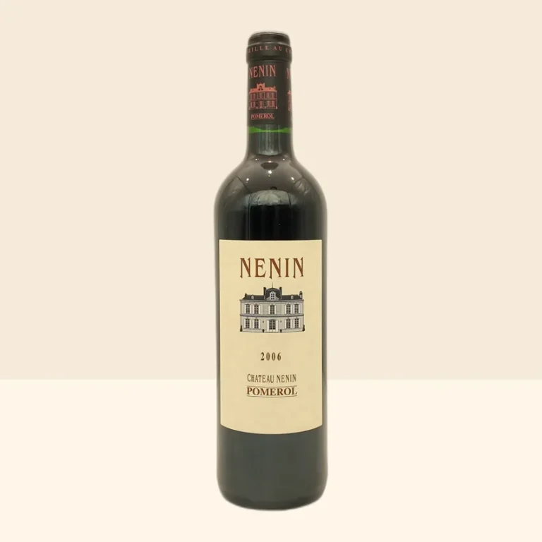 bouteille de Vin Pomerol de Château Nénin - 2006