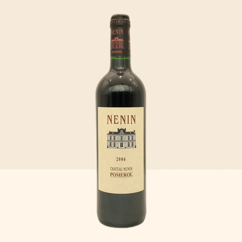 bouteille de Vin Pomerol de Château Nénin - 2006