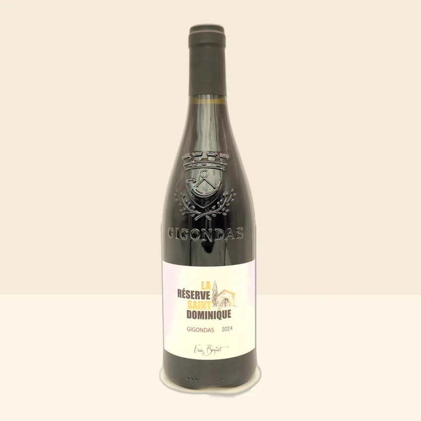 bouteille de Vin Gigondas de La Réserve Saint Dominique - 2024
