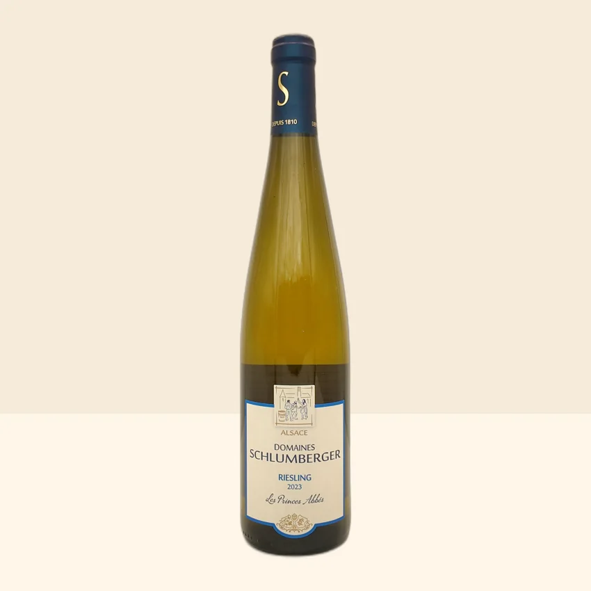 bouteille de Vin Riesling Les Princes Abbés de Schlumberger - 2023