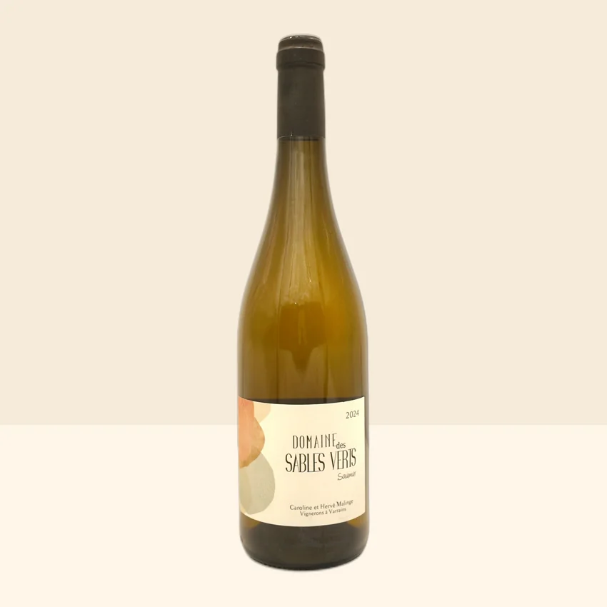 bouteille de Vin Saumur Blanc de Domaine des Sables Verts - 2024