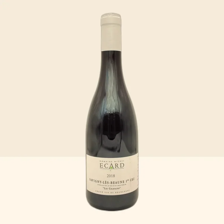 bouteille de Vin Savigny-lès-Beaune 1er Cru Les Gravains de Michel Ecard - 2018