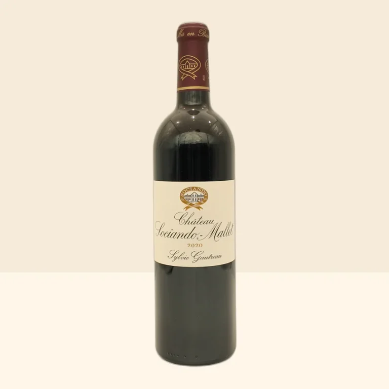 bouteille de Vin Haut-Médoc de Château Sociando Mallet - 2020