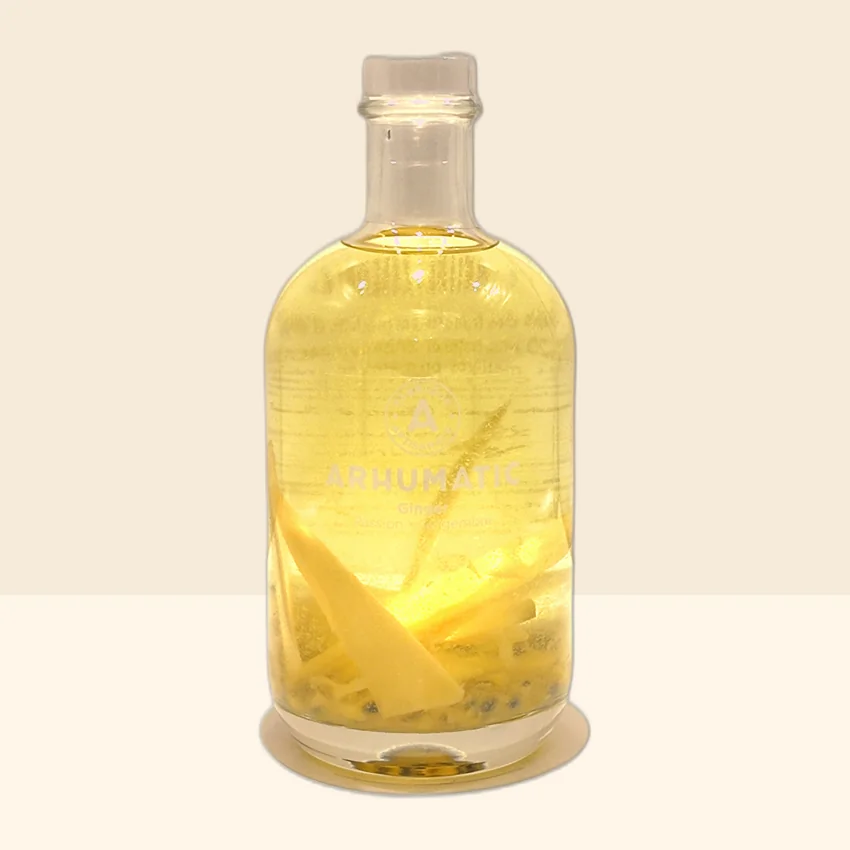 bouteille de Spiritueux Rhum Arrangé Passion Gingembre de Arhumatic -