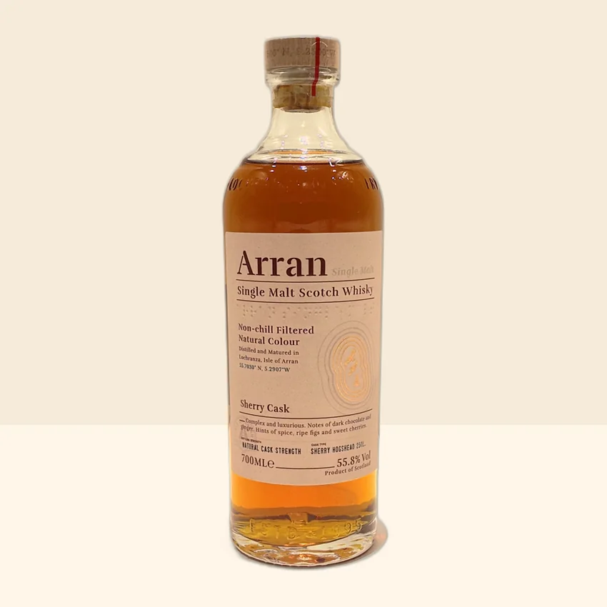 bouteille de Spiritueux Whisky Sherry Cask de Arran -