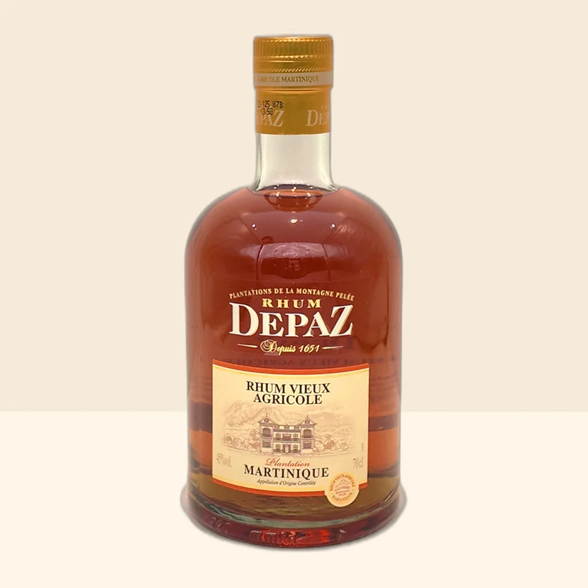 bouteille de Spiritueux Rhum Vieux Plantation de Depaz -