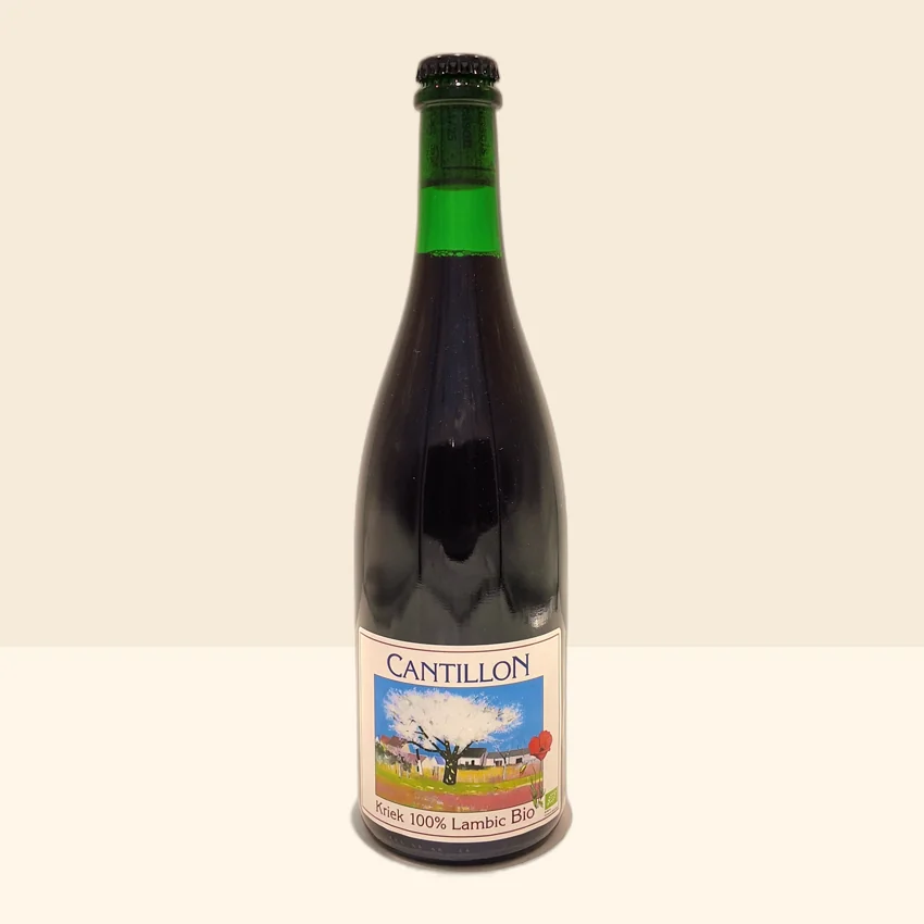 bouteille de Bière Kriek de Brasserie Cantillon -