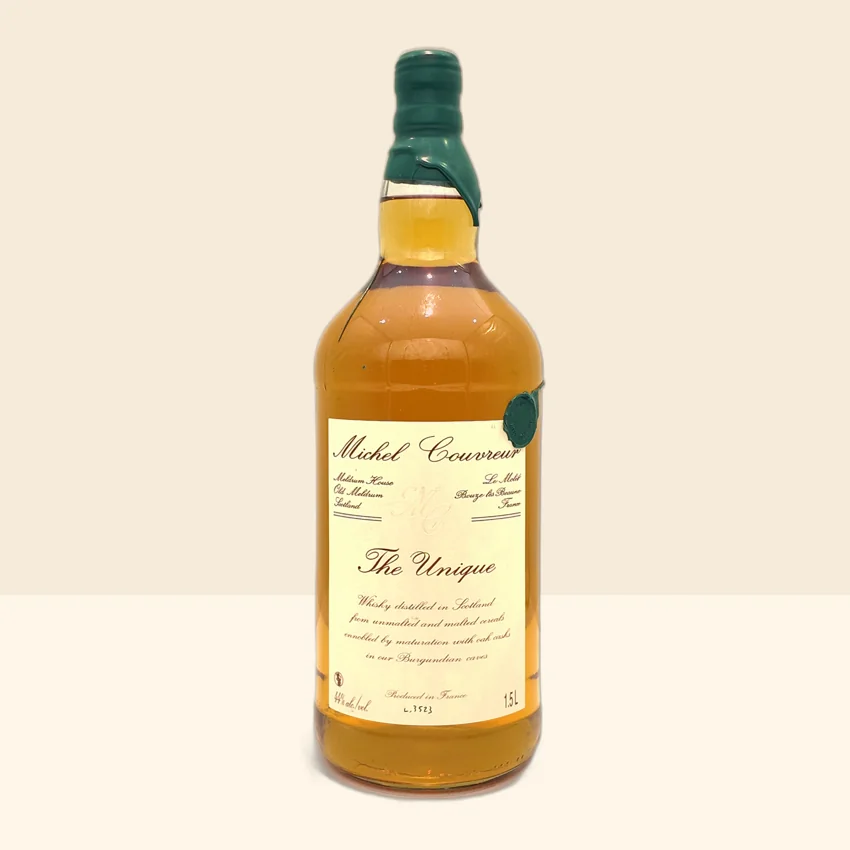 bouteille de Spiritueux Whisky The Unique de Michel Couvreur -