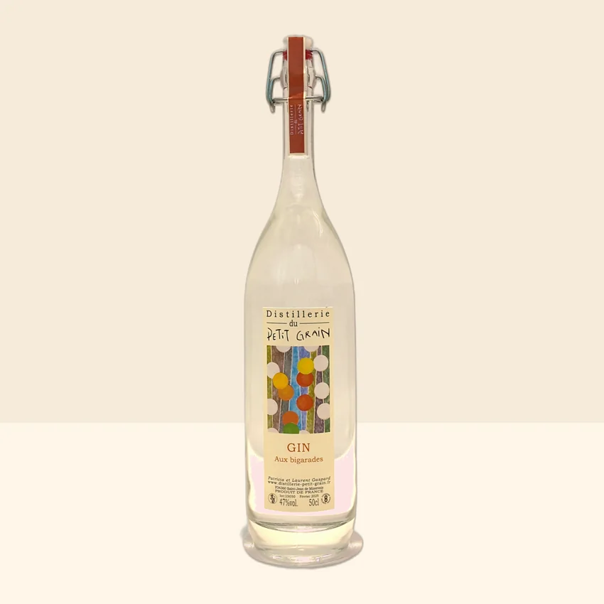 bouteille de Spiritueux Gin aux Bigarades de Distillerie du Petit Grain -