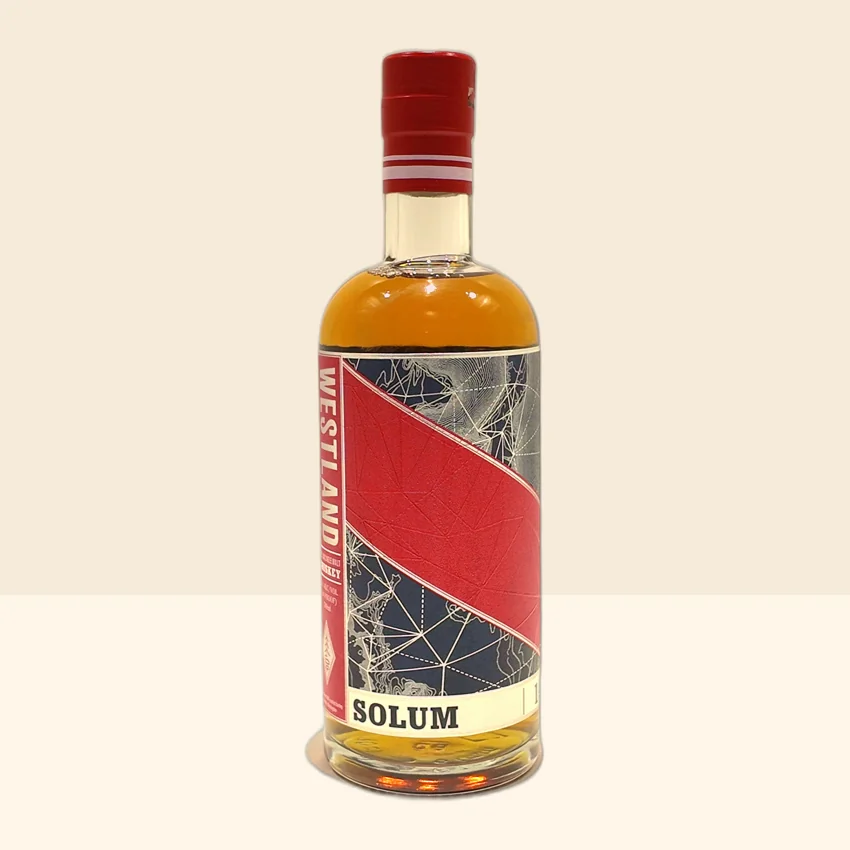bouteille de Spiritueux Whisky Solum de Westland -