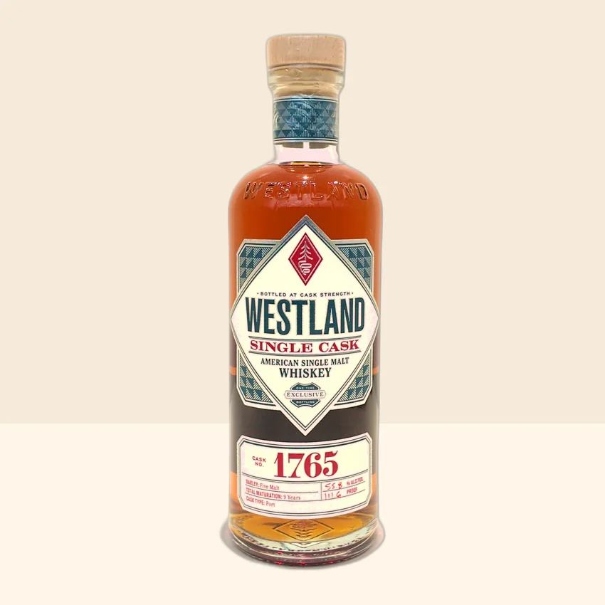 bouteille de Spiritueux Whisky American Single Cask 1765 de Westland -