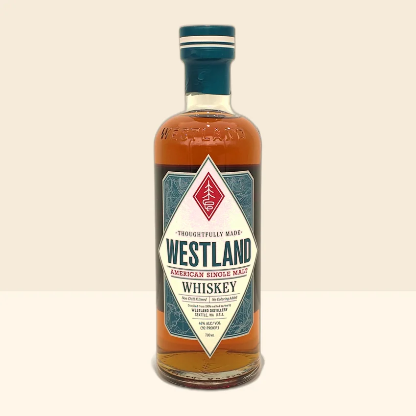 bouteille de Spiritueux Whisky American Single Malt de Westland -